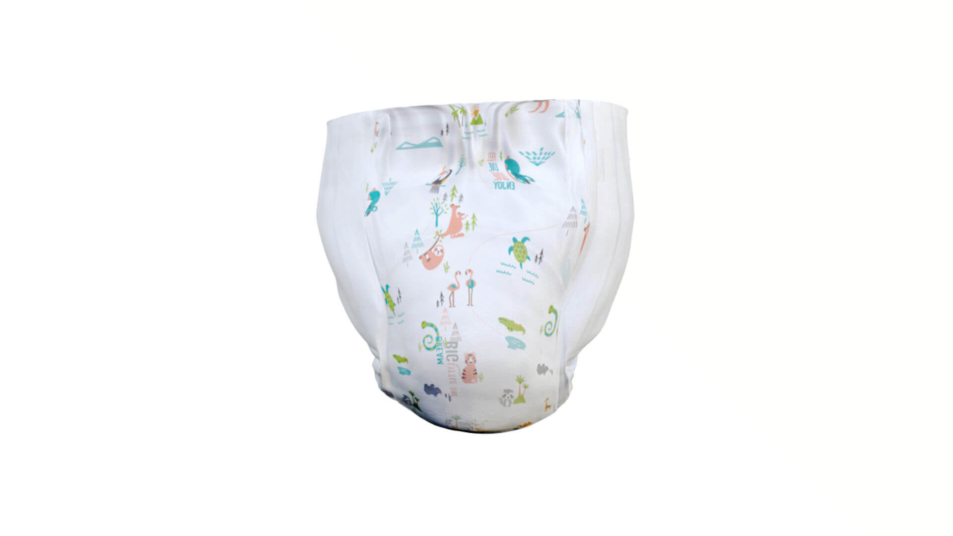 Bio Baby Adventures, Pañal Autoajustable, Talla 7, 160