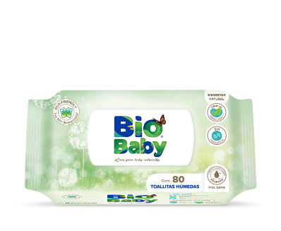 Baby Toallitas Biodegradables Húmedas 48u