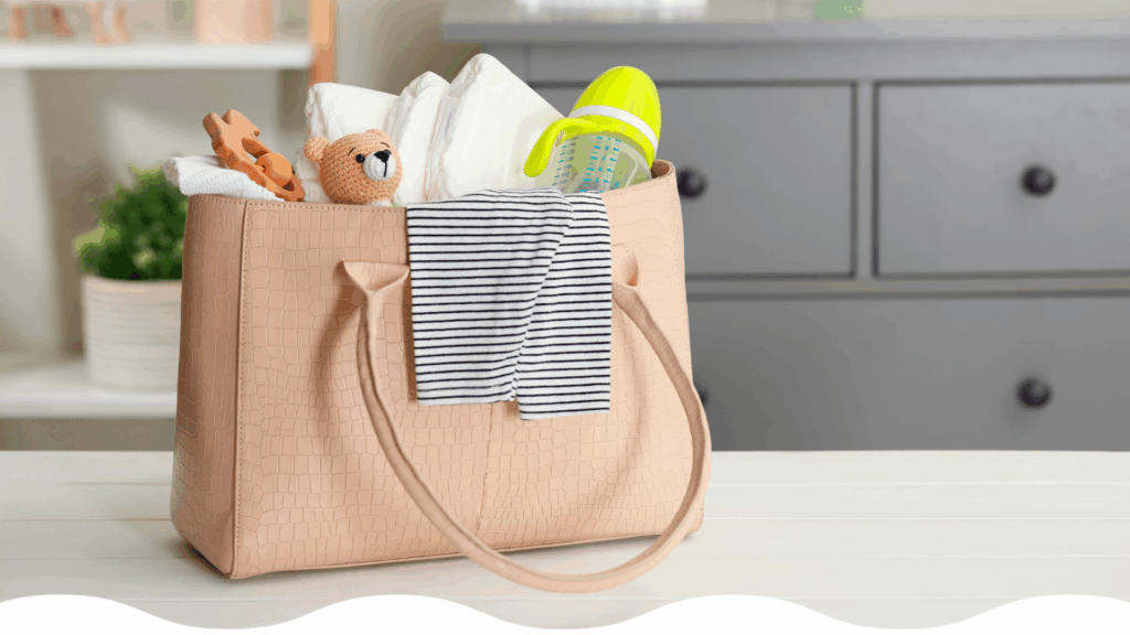 Pañalera para bebé: checklist