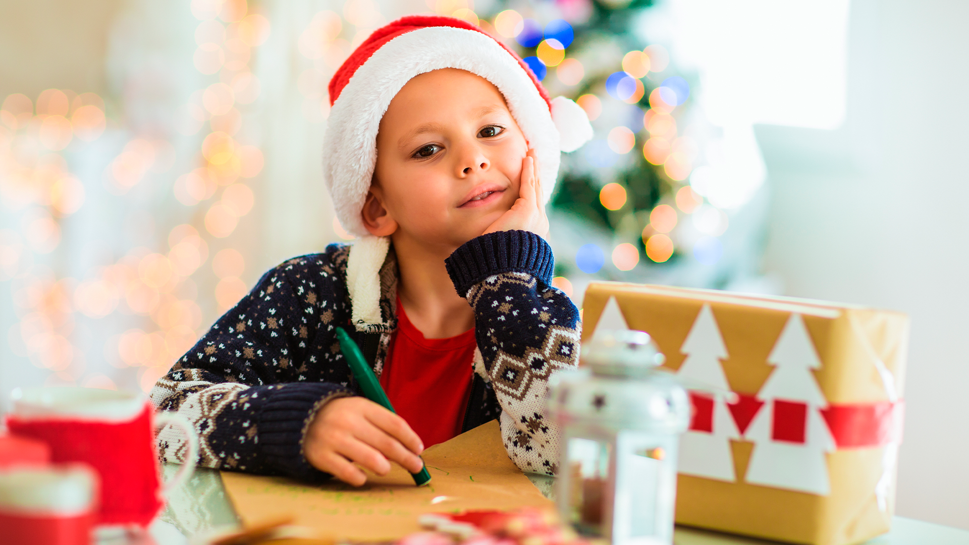 Disfruta una navidad sustentable con tus pequeños